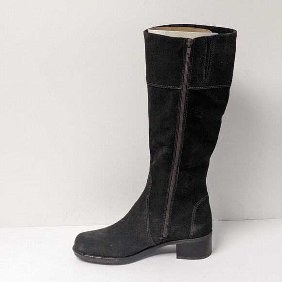 La Canadienne Passion Knee High Boots, Espresso Suede, Women's 7 - Picture 4 of 7